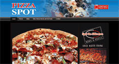 Desktop Screenshot of pizzaspot.com.au